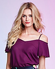 Cold Shoulder Blouse - Fashion World