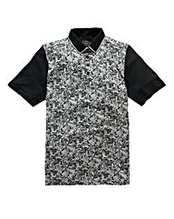 Black Label By Jacamo Seb Floral Polo L