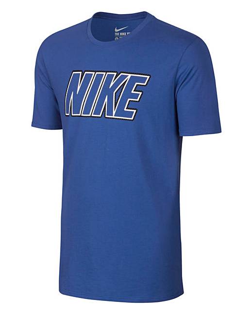 nike embroidered t shirt