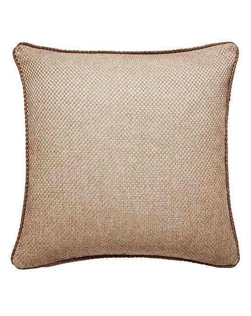 Imogen Piped Edge Cushion Filled J D Williams