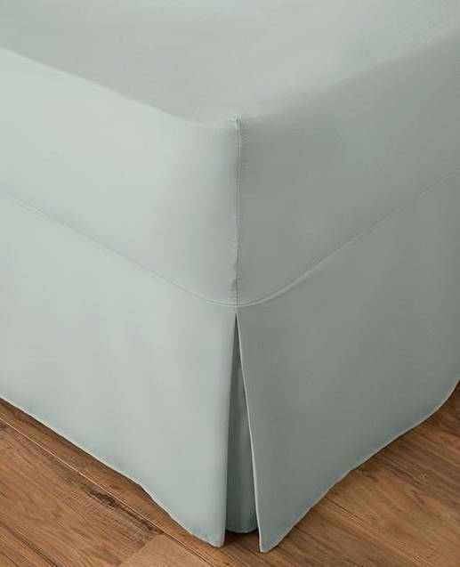 EasyCare Plain Fitted Valance Sheet Crazy Clearance