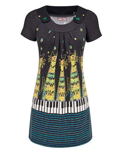 Joe Browns Quirky Cat Tunic J D Williams