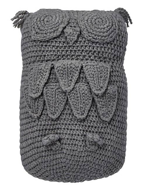 Lorraine Kelly Knitted Owl Cushion Fashion World