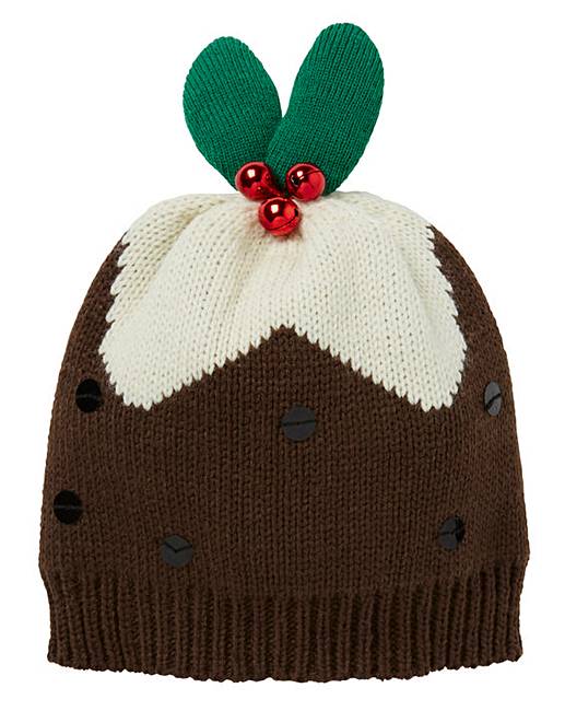 Christmas Pudding Hat Simply Be