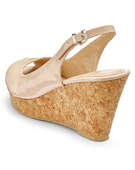 elnora slingback wedge
