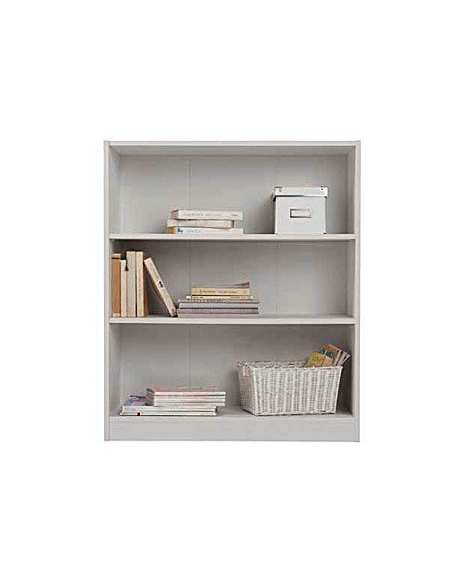 Maine Small Extra Deep Bookcase Putty J D Williams Maine Small Extra Deep Bookcase Putty