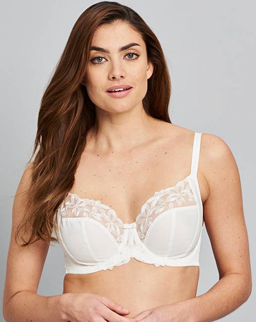 Panache Penny Ivory Full Cup Bra Simply Be
