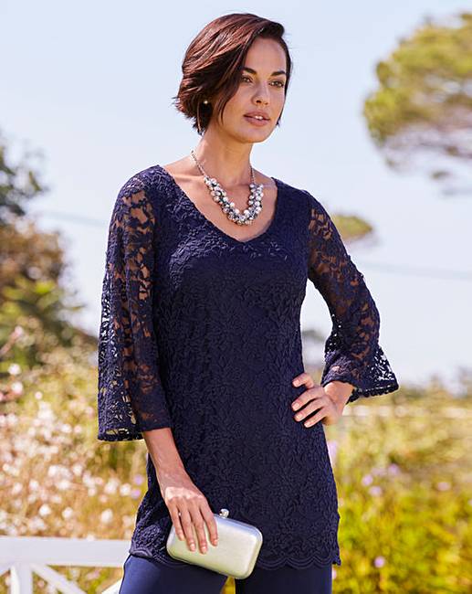 Joanna Hope Lace Tunic J D Williams