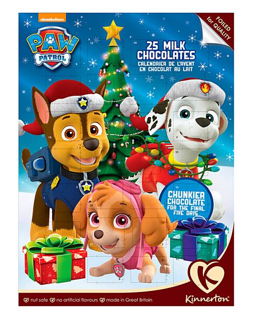 Paw Patrol Advent Calendar Premier Man