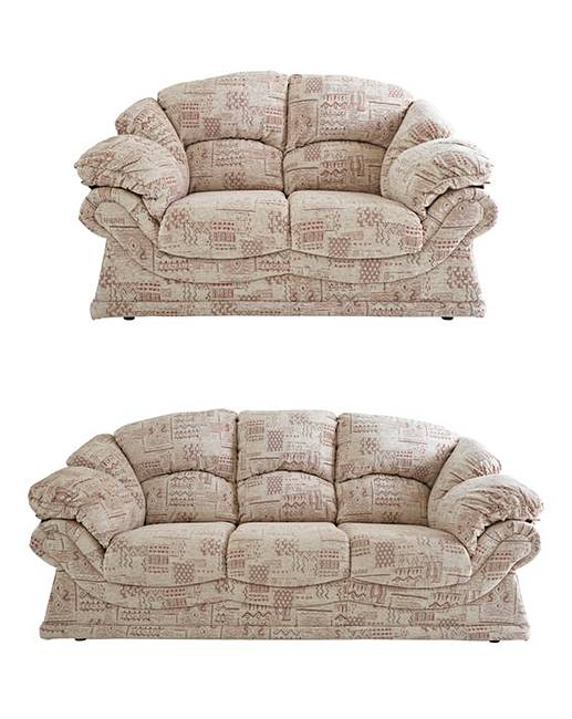 Vienna Two & Three Seater Sofa Suite Ambrose Wilson
