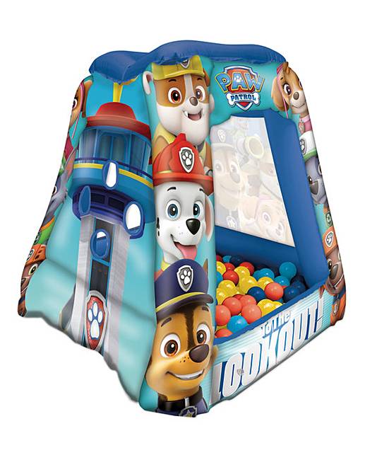 paw patrol tower ball pit