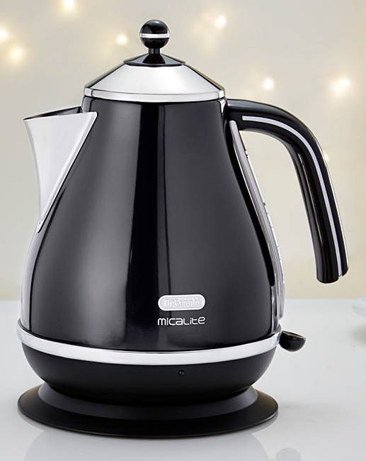 Delonghi Icona Micalite Black Kettle J D Williams