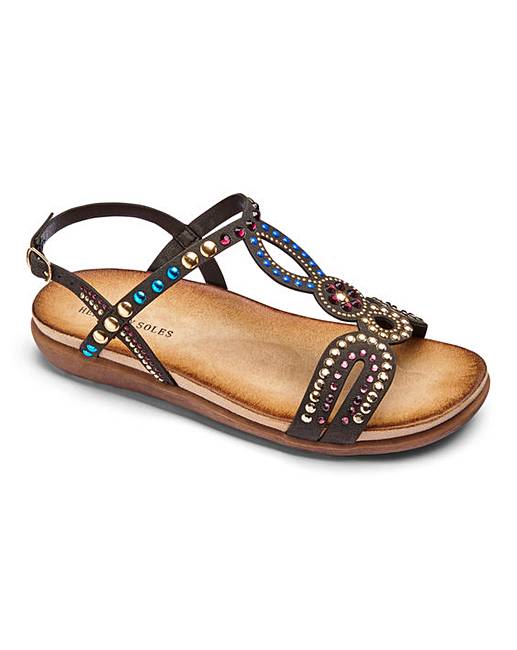 eee silver sandals
