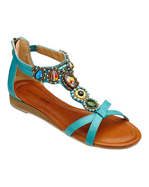 silver sandals eee fit
