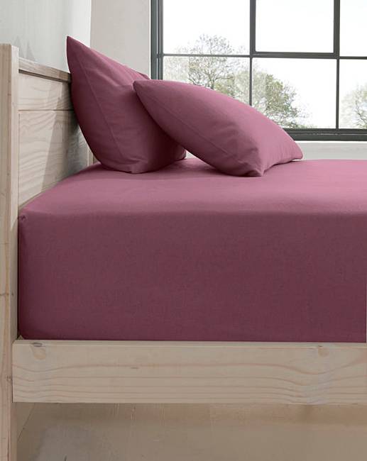 Extra Deep Flannelette Fitted Sheet Oxendales