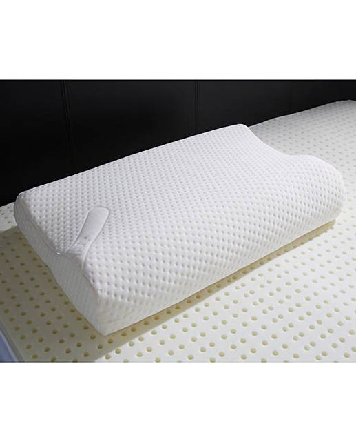 Coolmax Memory Foam Contour Pillow Fifty Plus