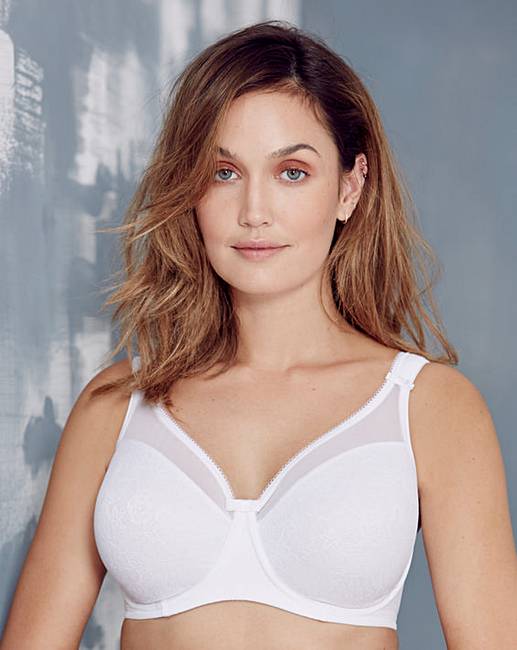 Berlei Lace Wired Minimiser Bra Fifty Plus