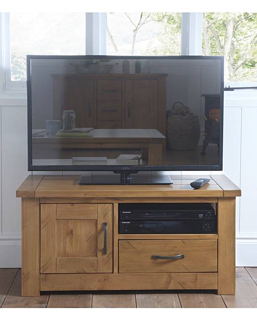 Shropshire Rustic Pine TV Unit Oxendales