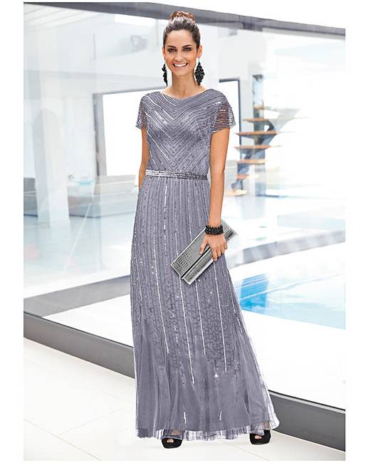 Together Beaded Maxi Dress Marisota