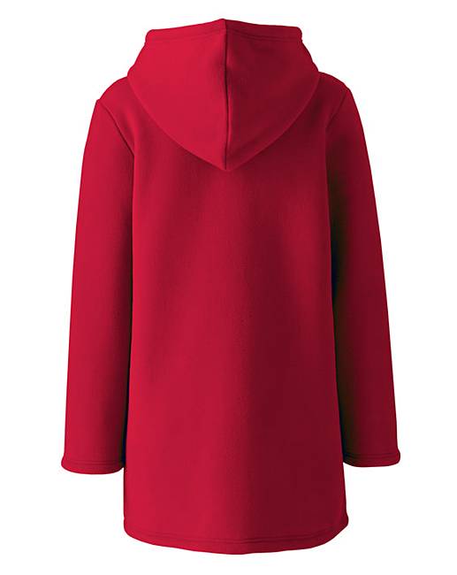 Sherpa Fleece Duffle Jacket | Fifty Plus