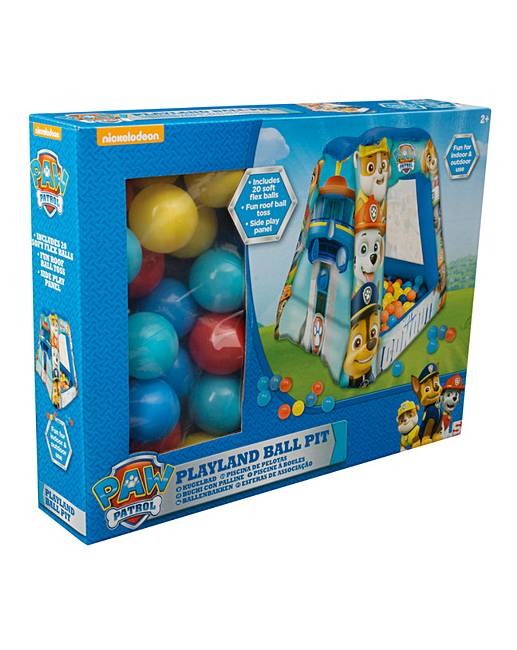 paw patrol ball pit target