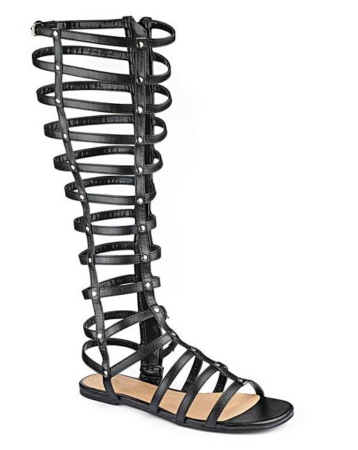 Thigh High Gladiator Sandals Shop Target for Gladiator Sandals you will love at great low prices. Spend $35+ or use your REDcard & get free 2-day shipping on most items or same-day pick-up in store.