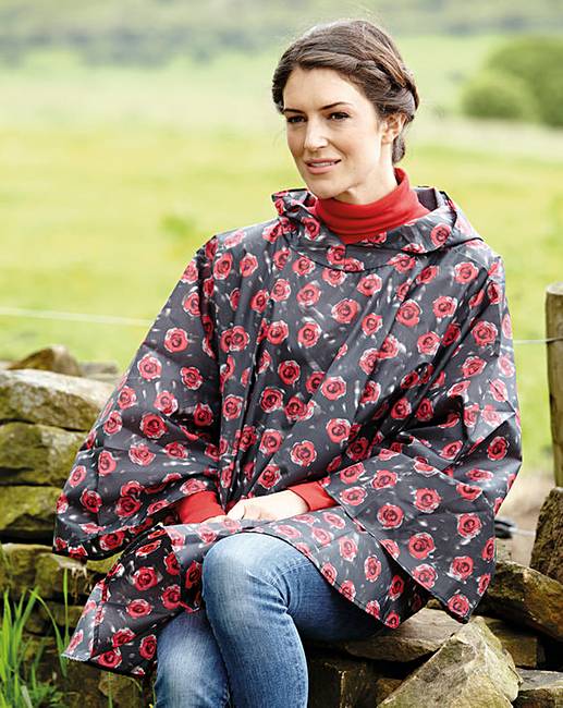 Packable Poncho House of Bath