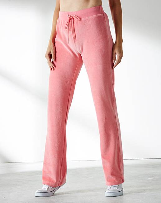 Velour Joggers Short Leg Crazy Clearance