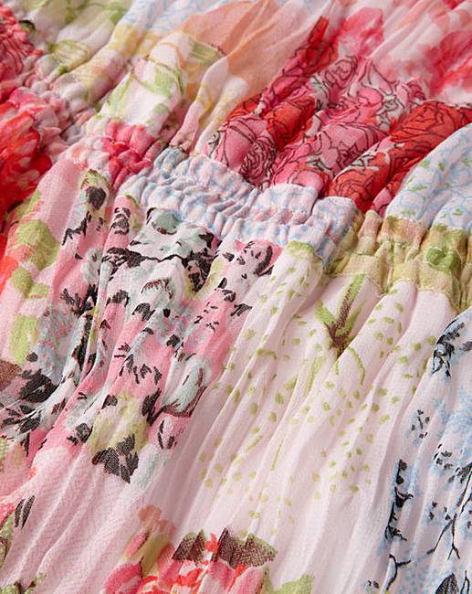 Together Print Maxi Dress J D Williams