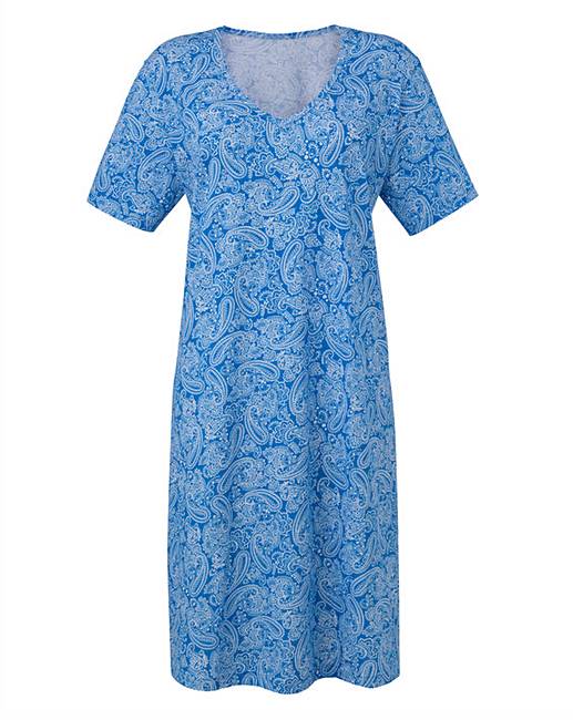 Pretty Secrets Cotton Jersey Nightdress J D Williams