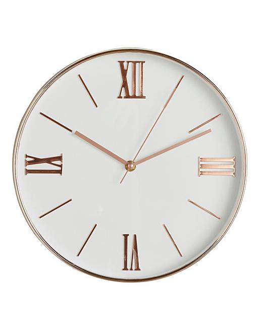 Image result for rose gold clock