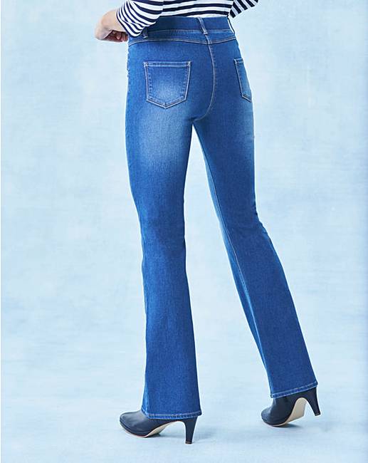 Erin PullOn Bootcut Jeggings Short Fifty Plus