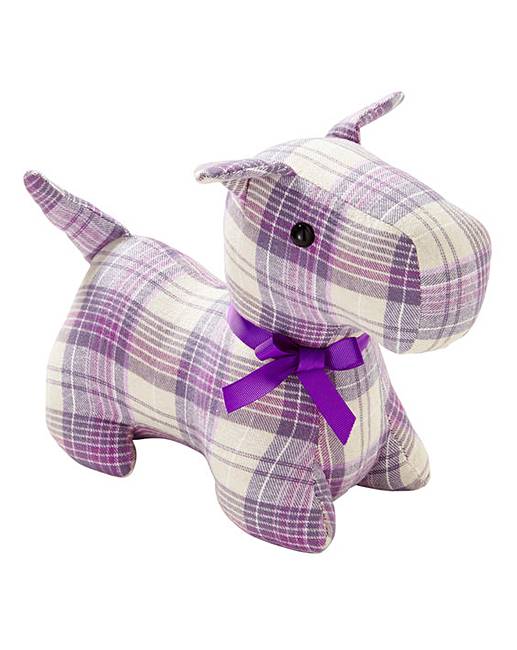 Lorraine Kelly Scottie Dog Doorstop J D Williams