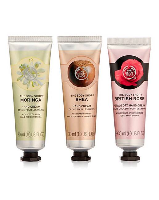 The Body Shop Hand Creams Set Fifty Plus