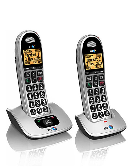 BT Big Button Twin Cordless Phone J D Williams