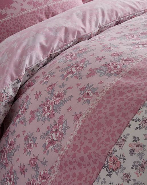 Zoe Printed Duvet Cover Set J D Williams