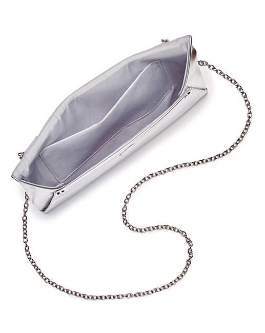 maddie silver clutch bag oxendales maddie silver clutch bag oxendales