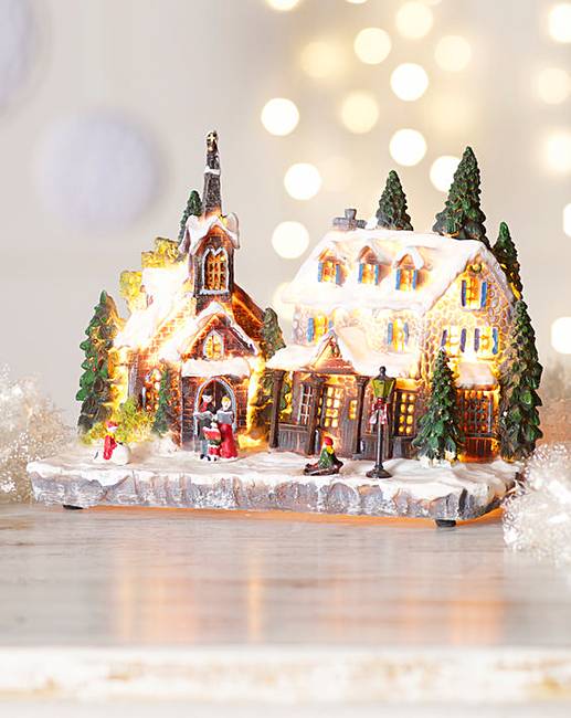 light up christmas village scene fifty plus light up christmas village scene fifty plus