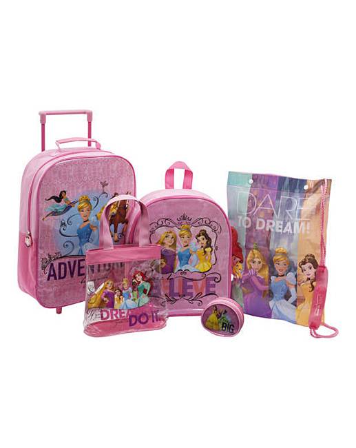 disney princess 5 piece luggage set fifty plus disney princess 5 piece luggage set fifty plus