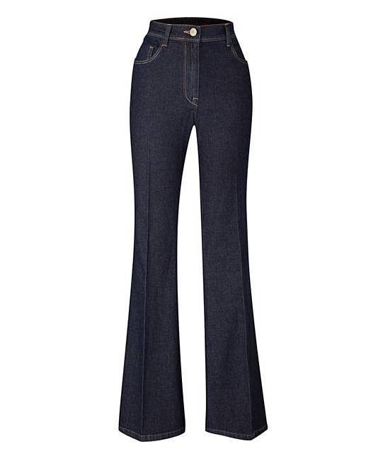Kick Flare Jeans Long Fashion World