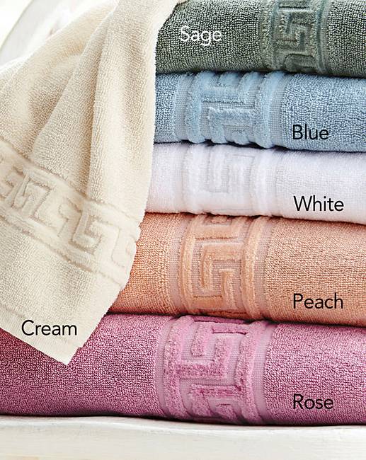 Greek Key Hand Towel Julipa