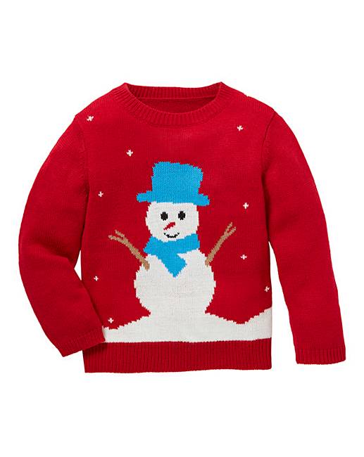 Christmas Snowman Knitted Jumper Marisota