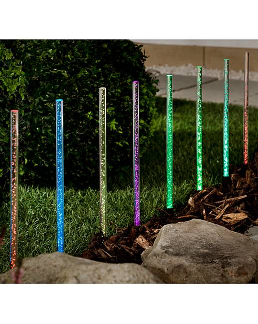 bubble stake lights