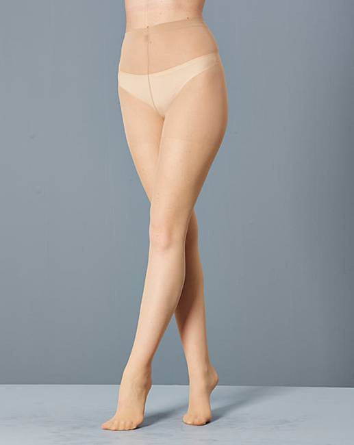 5 Pack Ladder Resist Natural Tights Simply Be