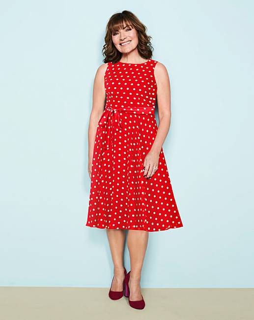 Lorraine Kelly Spot Dress J D Williams