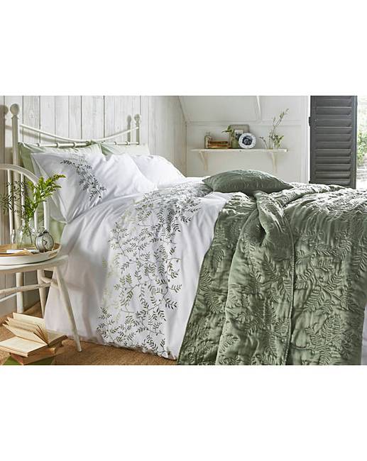 Jardin Embroidered Duvet Cover Set Oxendales