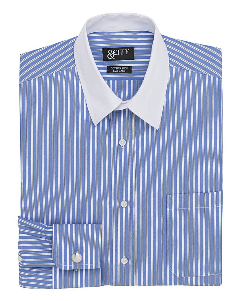 &City Tall Bold Stripe Shirt &City Tall Bold Stripe Shirt