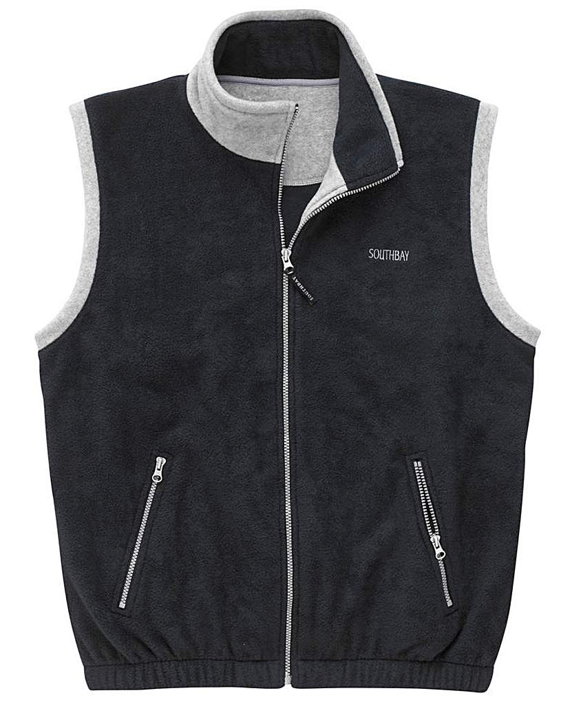 Southbay Unisex Fleece Gilet Southbay Unisex Fleece Gilet