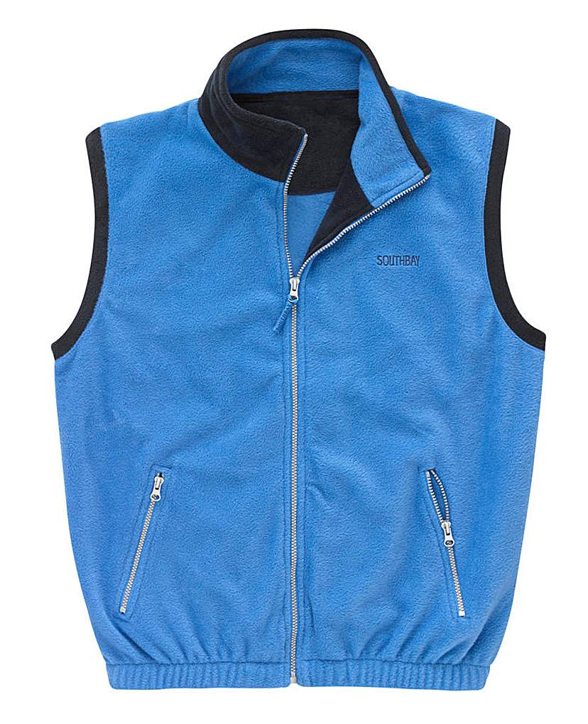 Southbay Unisex Fleece Gilet Southbay Unisex Fleece Gilet