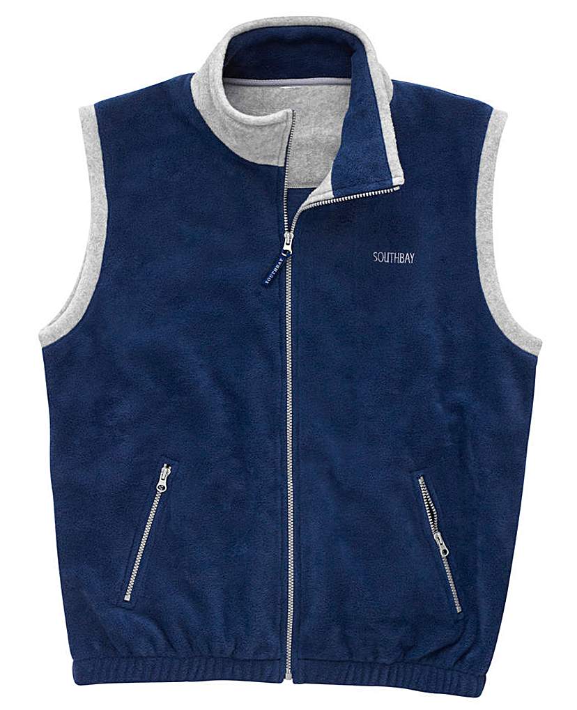 Southbay Unisex Fleece Gilet Southbay Unisex Fleece Gilet